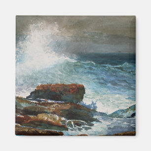 Íman Winslow Homer - Lado de Entrada, 1885, trabalho de