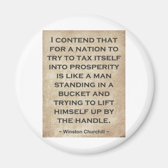 Íman Winston Churchill nº 1 (Frente)