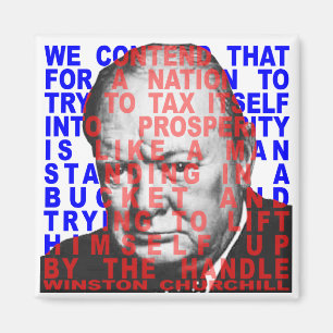 Íman Winston Churchill Quote Magnet