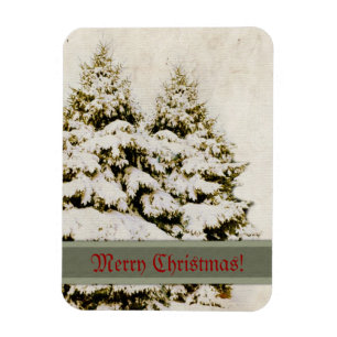 Íman Winter Evergreens Vintage