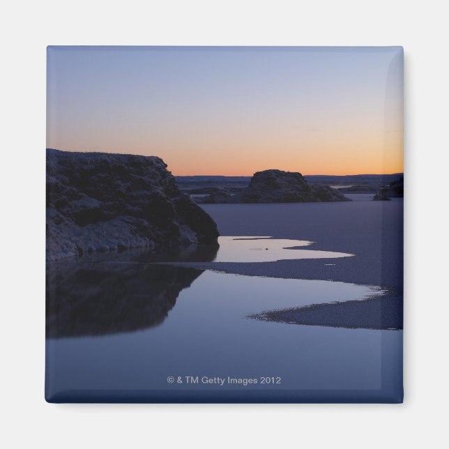 Íman Winter, Lake Myvatn, Islândia (Frente)