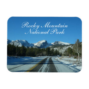 Íman Winter Rocky Mountain National Park Colorado