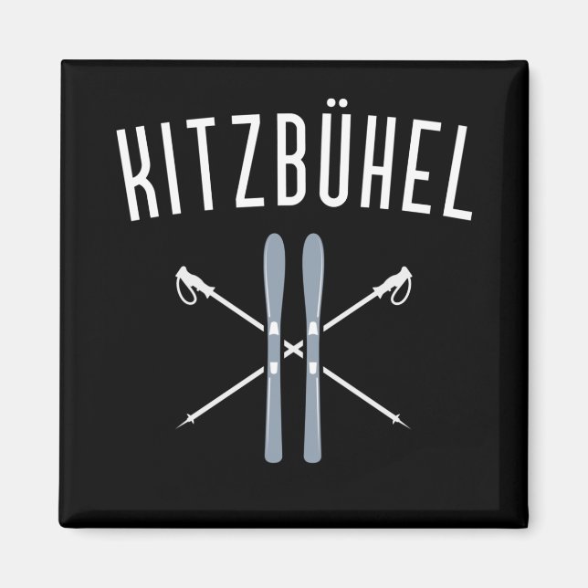 Íman Winter Ski Österreich Tirol Kitzbühel Wintersport (Frente)