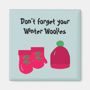 Íman Winter Woolies - Mittens e Toque