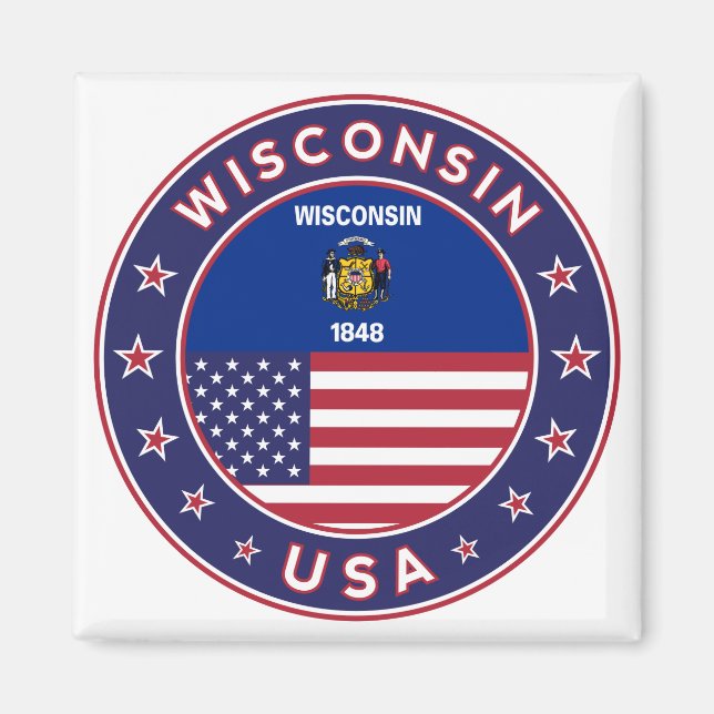 Íman Wisconsin (Frente)