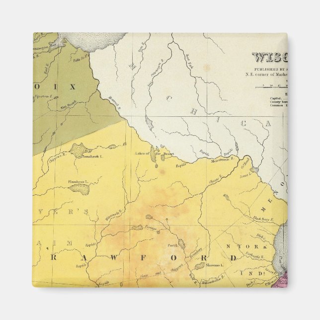 Íman Wisconsin 4 (Frente)