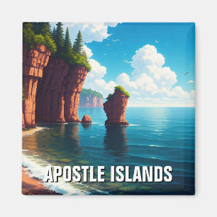 Íman Wisconsin Apostle Islands National Lakeshore