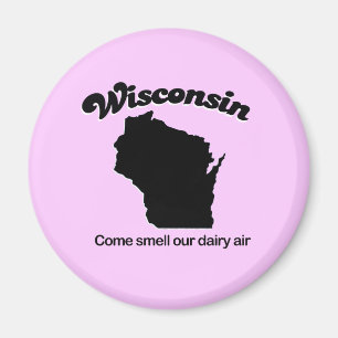 Íman Wisconsin - cheiro vindo nosso ar da leiteria