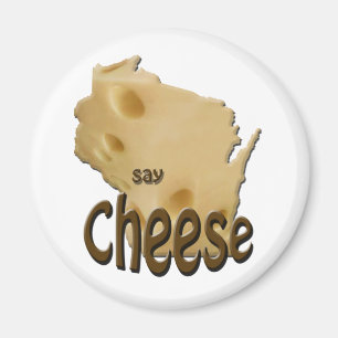 Íman Wisconsin Diga queijo