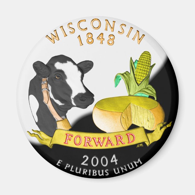 Íman Wisconsin Magnet (Frente)