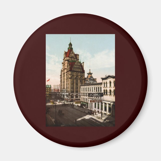 Íman Wisconsin Street Milwaukee (Frente)