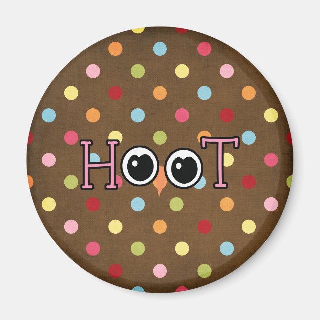 Íman Wise Owl Hoot (Frente)