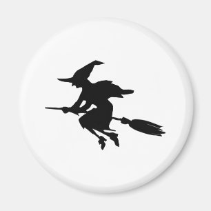 Íman Witch Silhouette