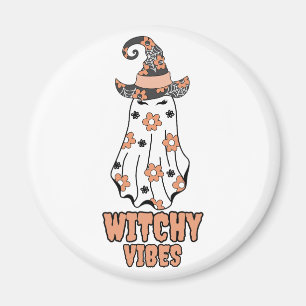 Íman "Witchy Vibes" - Anã das Bruxas - Laranja