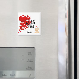 Íman With Love Personalized Magnet