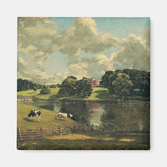 Íman Wivenhoe Park por John Constable (Frente)
