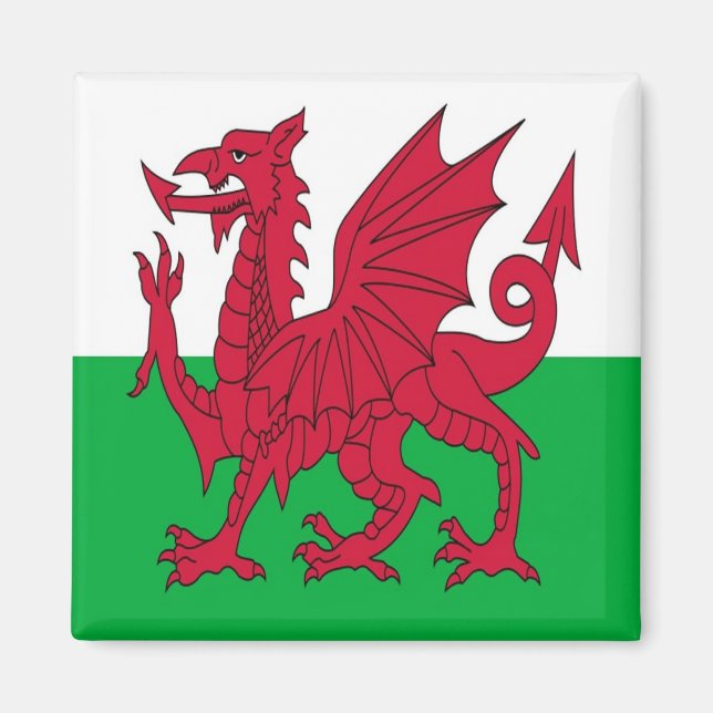 ÍMAN WLS001 WALES, FLAG (Frente)