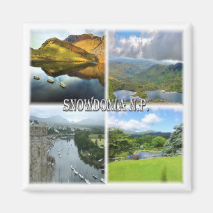 Íman WLS008 SNOWDONIA National Park, Europa, frigorífic