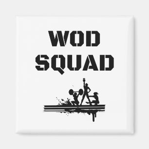 Íman WOD SQUAD - Exclusivo inspirado em cruzamentos