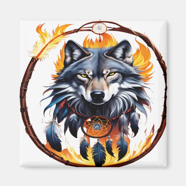 Íman Wolf 03 (Frente)