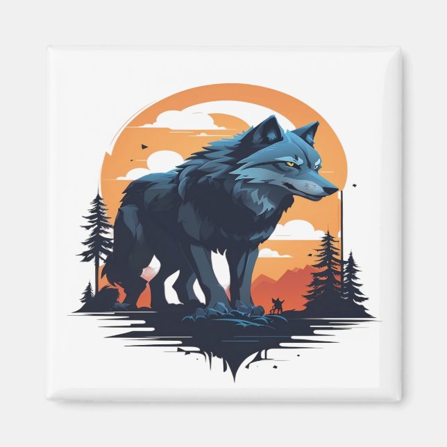 Íman Wolf 06 (Frente)