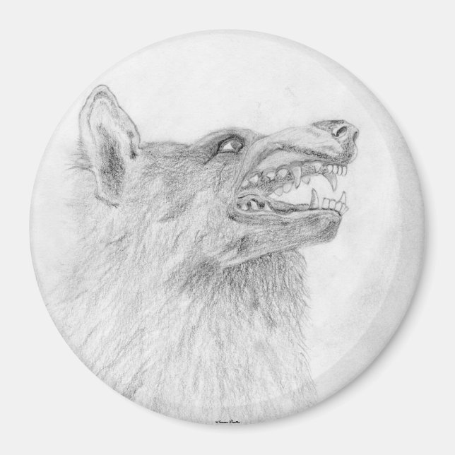 Íman Wolf Magnet (Frente)