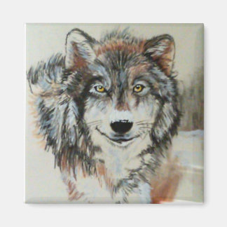 Íman Wolf Magnet - Arte Original