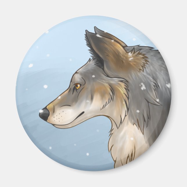 Íman Wolf Northwestern (Frente)