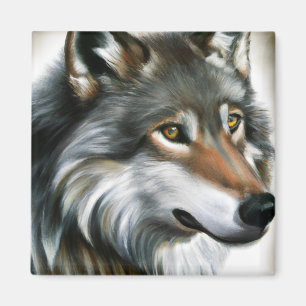 Íman Wolf Painting