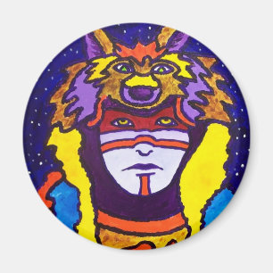 Íman Wolf Walking por Piliero