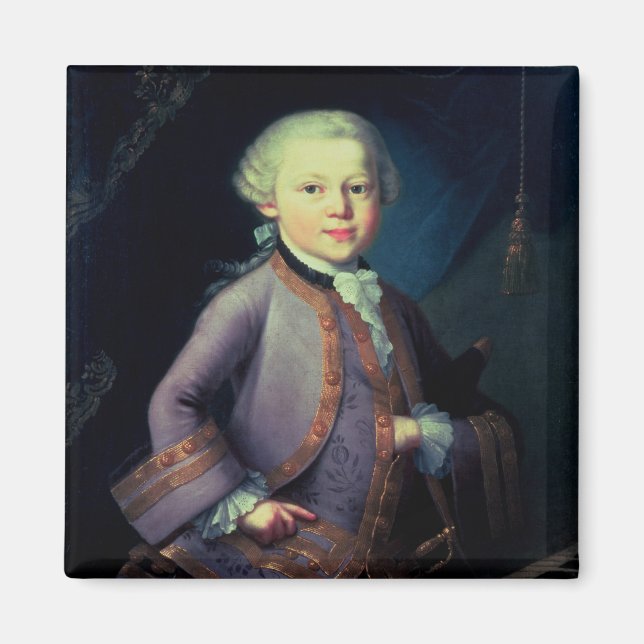 Íman Wolfgang Amadeus Mozart , 1763 (Frente)