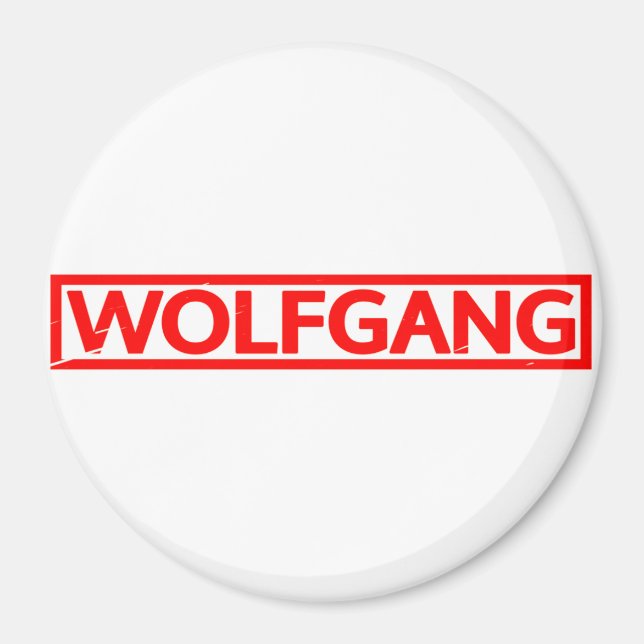 Íman Wolfgang Stamp (Frente)