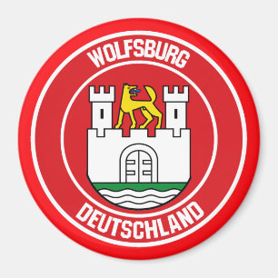 Íman Wolfsburg Round Emblem