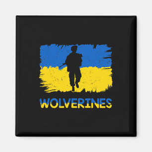 Íman Wolverines Apoiam a Ucrânia Apoiam a Ucrânia Stand