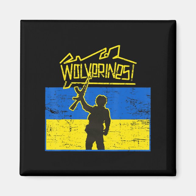 Íman Wolverines da Ucrânia (Frente)