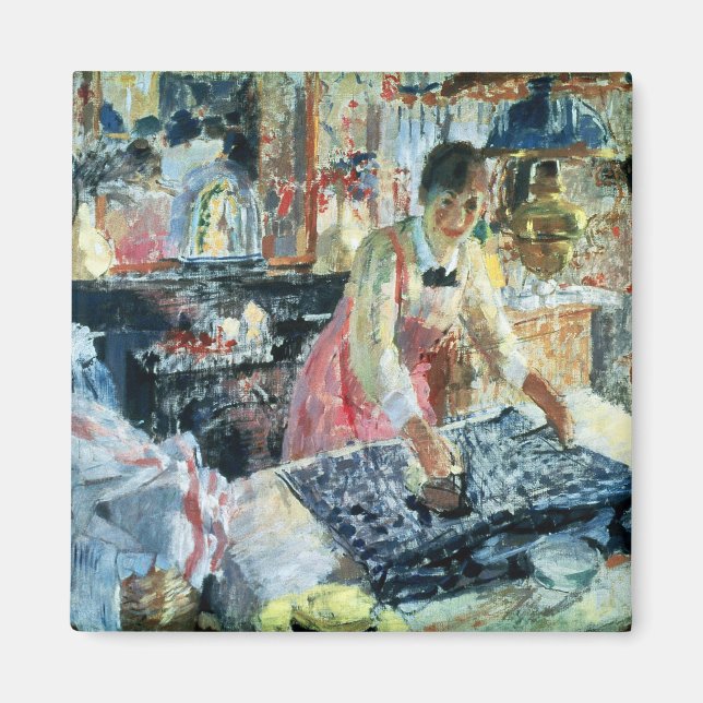 Íman Woman Ironing, 1912 (Frente)