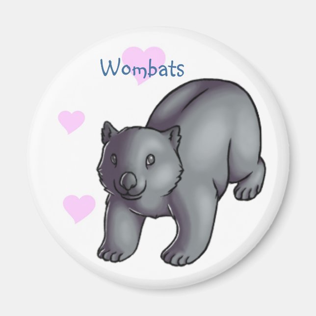 Íman Wombats (Frente)