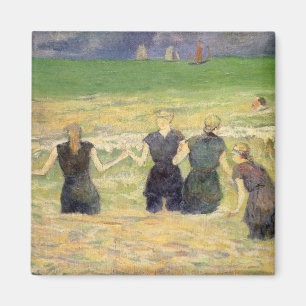 Íman Women Bathing Dieppe por Paul Gauguin