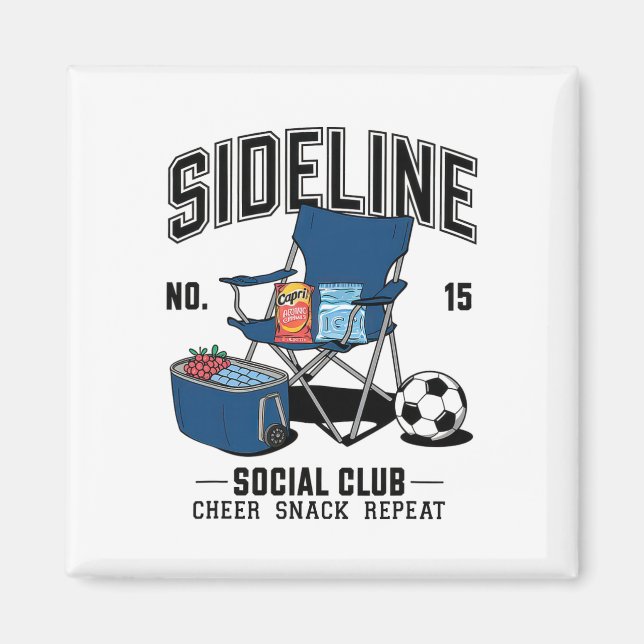 Íman Women Sideline Social Club Soccer Mom Game Day _6  (Frente)