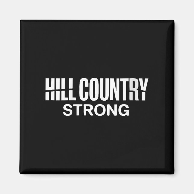 Íman Womens Hill Country Strong Texas Pride Cotação V-n (Frente)