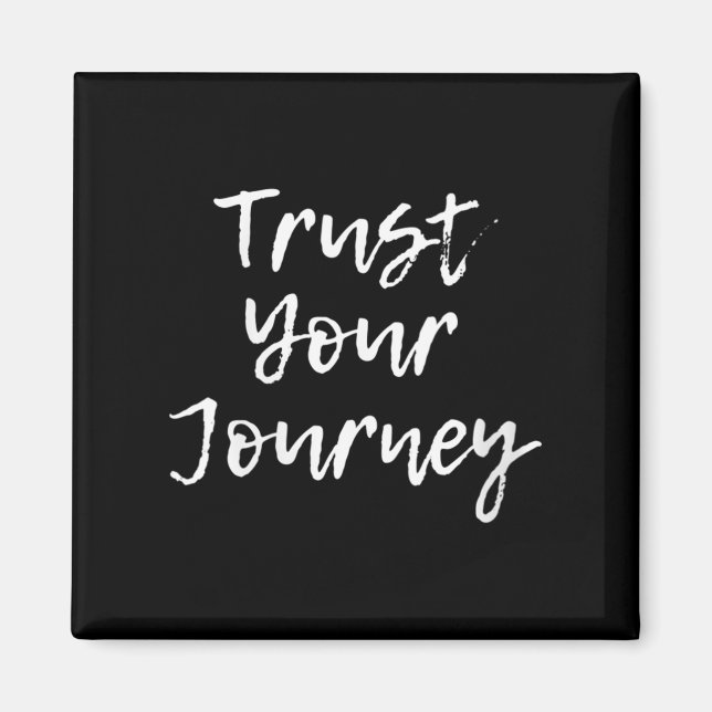 Íman Womens Trust Your Journey Sitive Thinking Motivati (Frente)