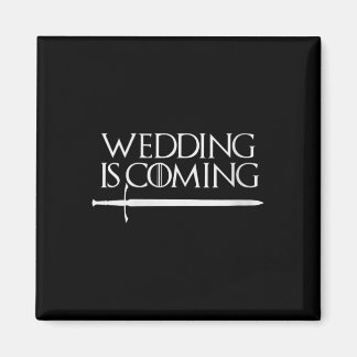 Íman Womens Wedding Is Coming Funny Hen &amp; Stag Part