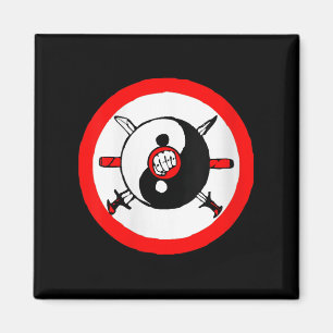 Íman Womens Yin Yang Tai Chi Artes Marciais Espada E Fi