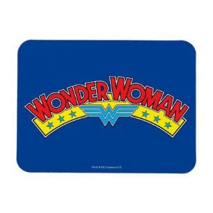 Íman Wonder Woman 1987 Comic Book Logo
