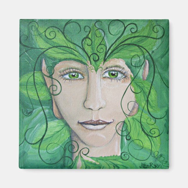 Íman Wood Ninfh Magnet (Frente)