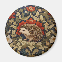 Íman Woodland Hedgehog William Morris Inspirou