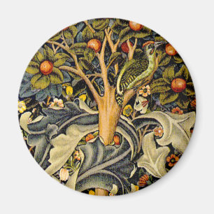 Íman Woodpeckers de William Morris do vintage