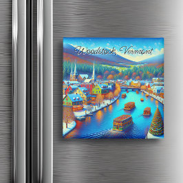 Íman Woodstock, Vermont no Natal