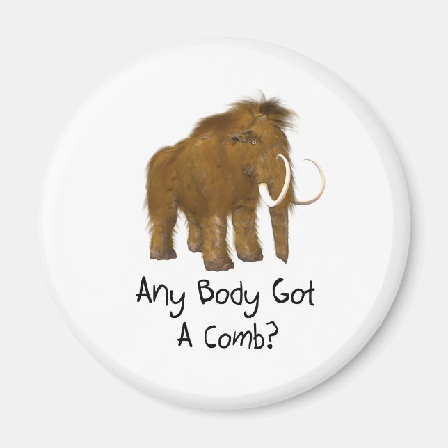 Íman Wooly Mammoth (Frente)