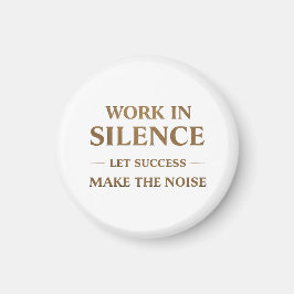 Íman Work in Silence Quote